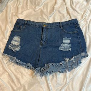 New without tags, Shein Jean shorts, size 3X